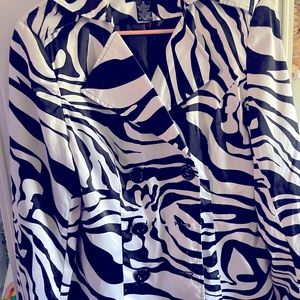 Zebra print Jacket